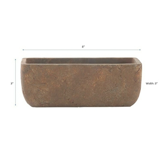 Dakota Through Rust UV Coated Planter - Picture 3 of 4